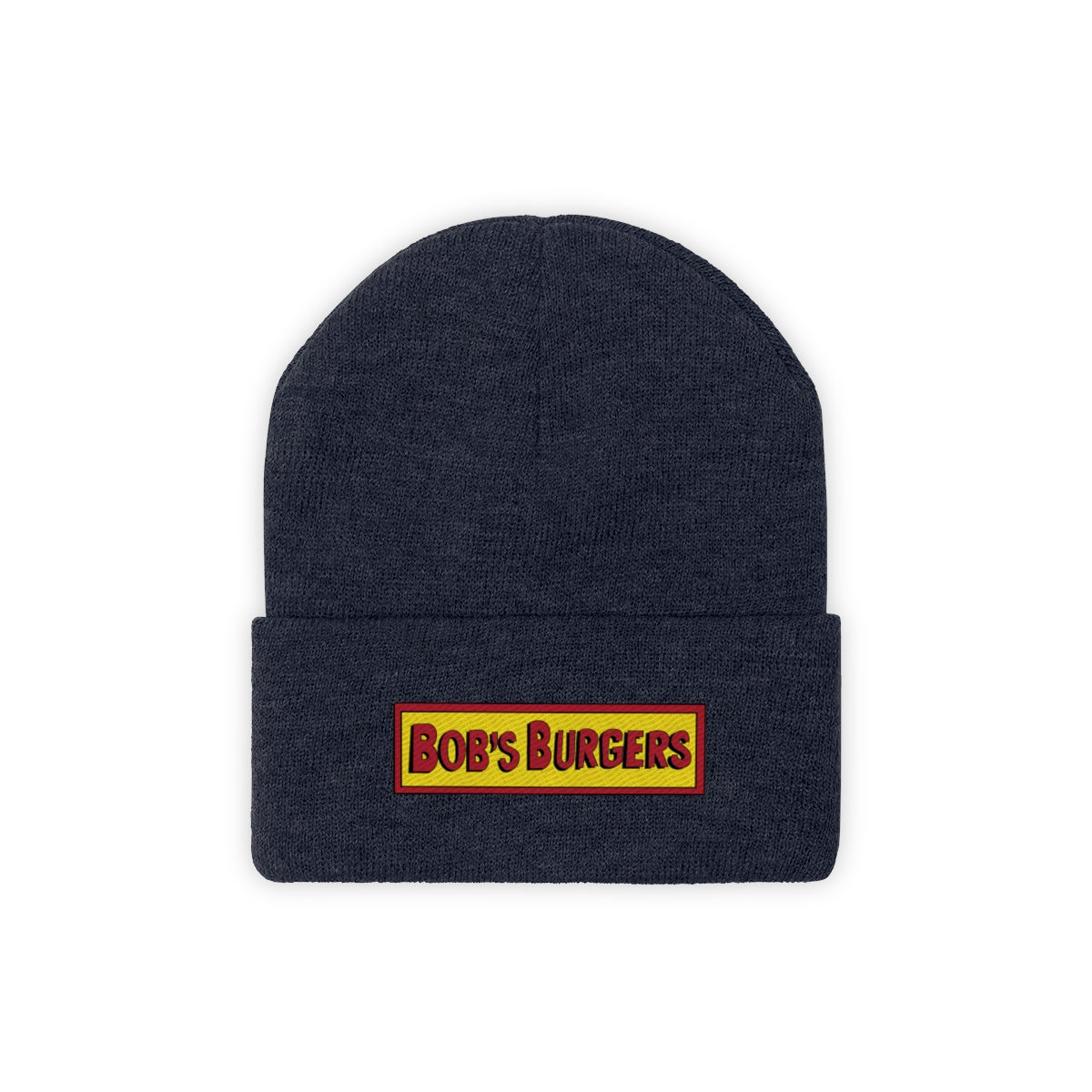 Concept One Bob's Burgers Embroidered Logo Cotton Adjustable Dad Hat with  Curved Brim, Black, One Size